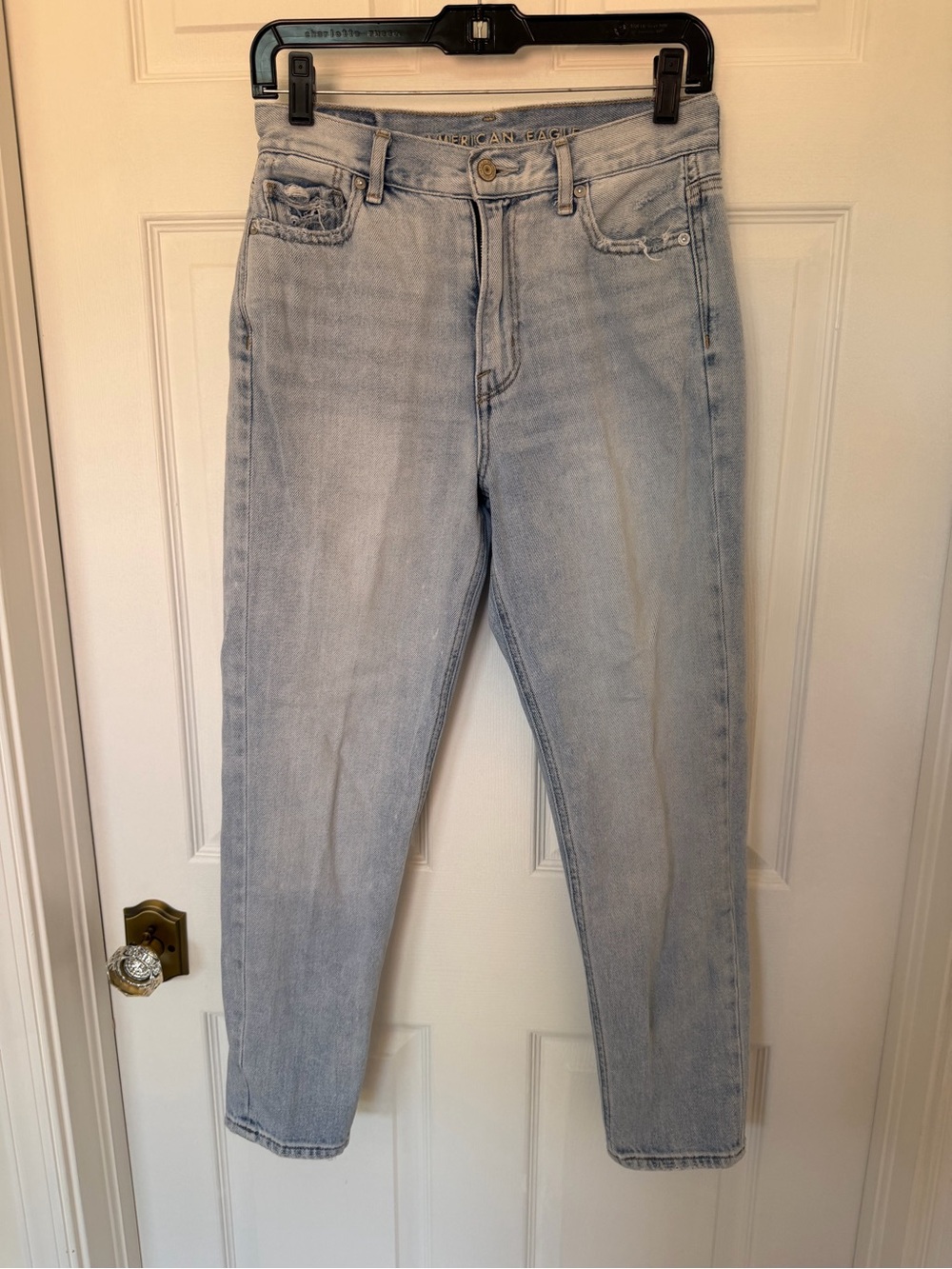 American Eagle Mom Jeans - Light Wash